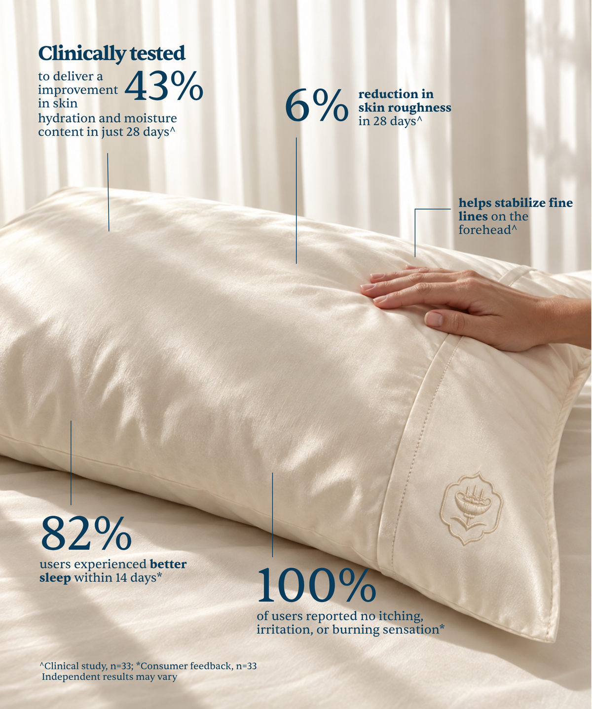 Quiet Radiance Silk Pillowcase