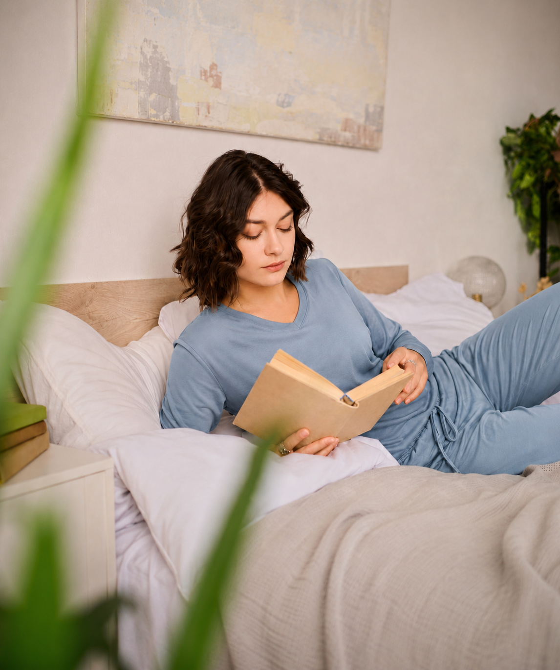 Cool Reset Graphene Cooling Pajama Set